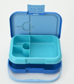Bento Box - 4 Compartments - Blue