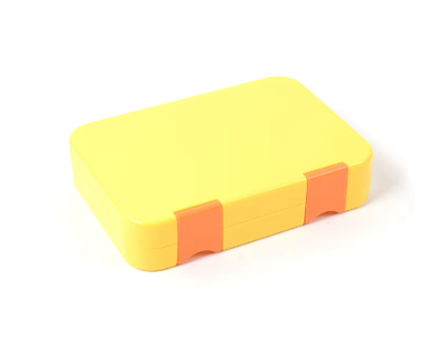 Bento Box - 6 Compartments - Yellow