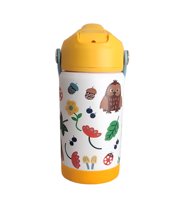 Stainless Steel Water Bottle - Forest Friends (350ml)