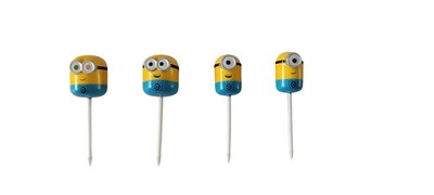 Minion Fruit Picks 4pc