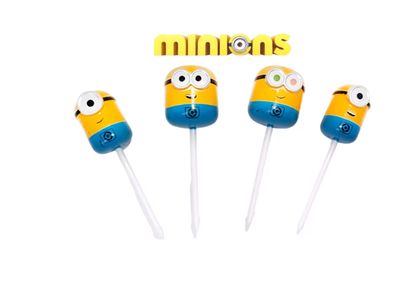 Minion Fruit Picks 4pc