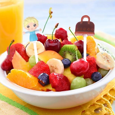 Princess Fruit Picks 6pc