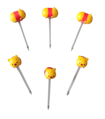 Pooh Bear Picks 6pc