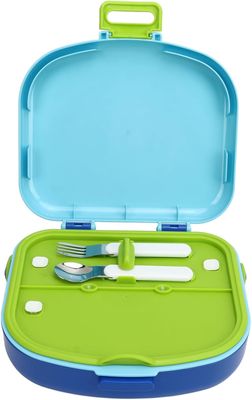 Bento Box - 4 Compartments - Blue