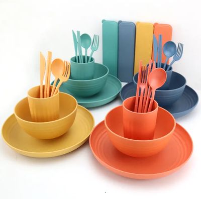 Eco Friendly Dinnerware Set - 32pc