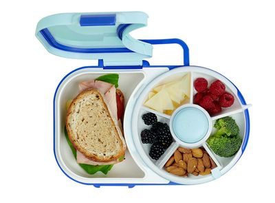 Snack Spinner with Lunchbox - Blue