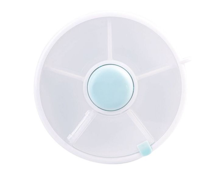 Snack Spinner - 5 Compartment - Blue