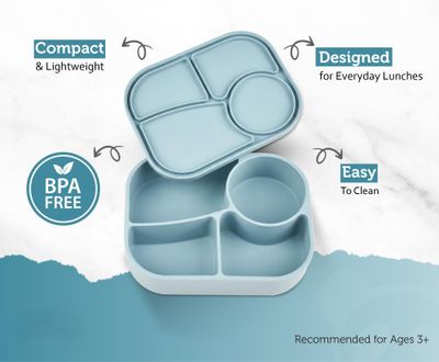 Silicone Bento Box - Cream