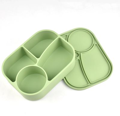 Silicone Bento Box - Green