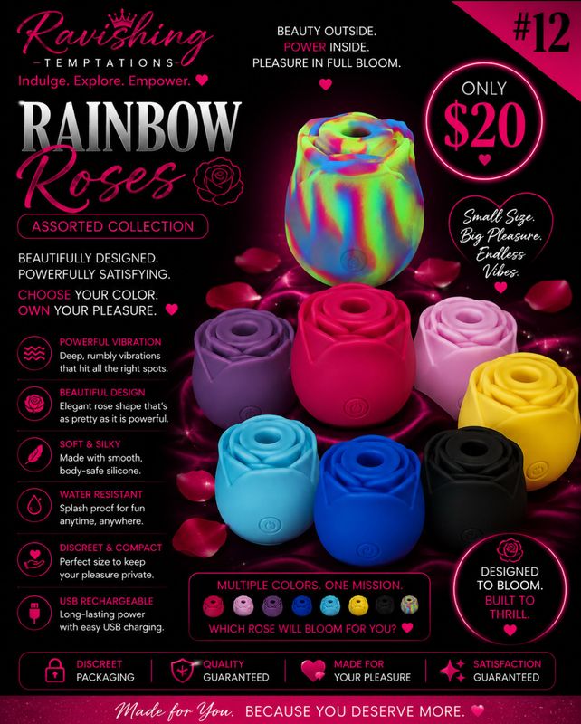 Rainbow Roses – Surprise Color