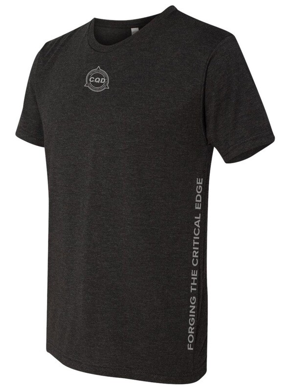 CQD® Forging the Critical Edge™ T-Shirt - Black