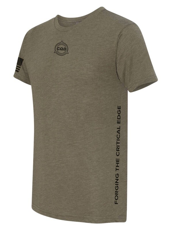 CQD® Forging the Critical Edge™ T-Shirt - Green