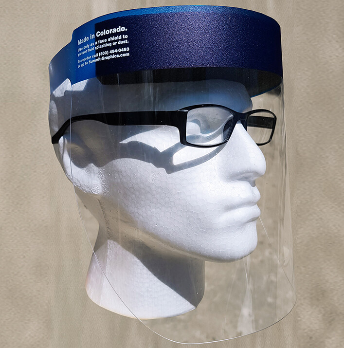 Deluxe Face Shield- 10 PACK