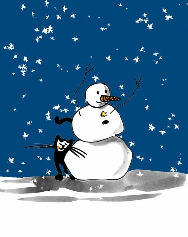 Schneemann_1  (10 Stück)