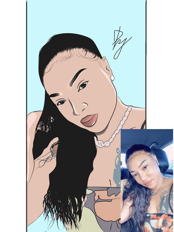 personalised Lock-screen Portraits