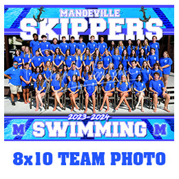 2025 Mandeville Swim Team Photo- 8x10