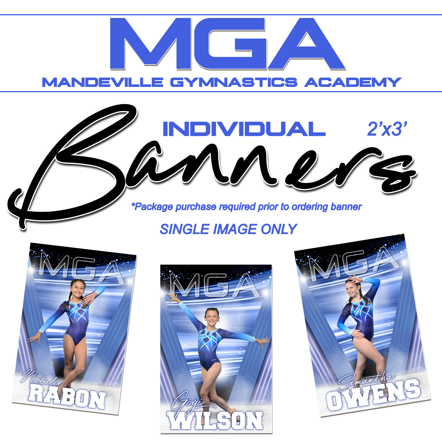 MGA Gymnastics Banner