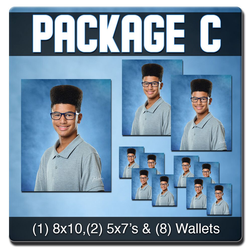 Package C- Boyet Yearbook Portrait