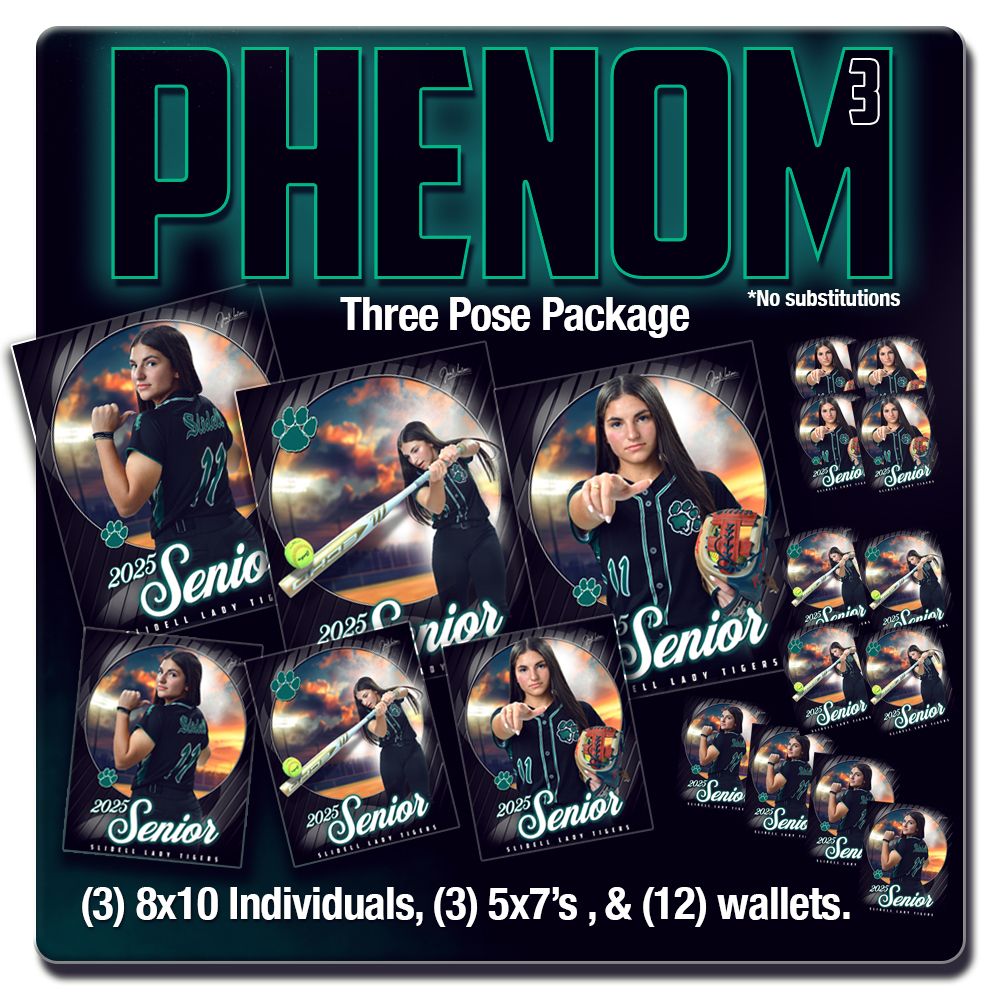 &quot;Phenom 3&quot; Sports Print Package