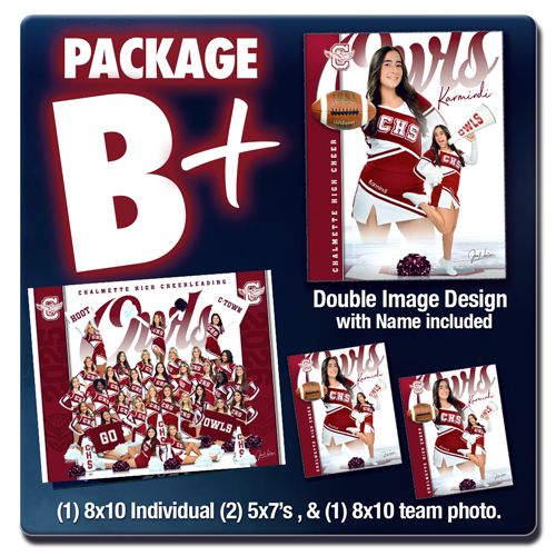 Sports Print Package - B+ with Double Image