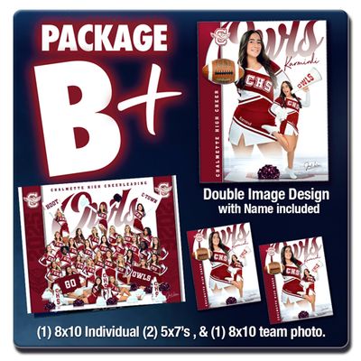 Sports Print Package - B+ with Double Image Sports Print Package - B+ with Double Image