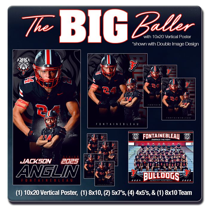 The Big Baller - Double Image Poster Package
