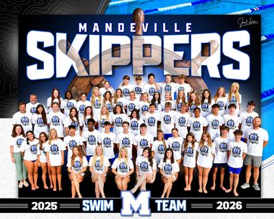 2026-2027 Mandeville Swim Team Photo- 8x10