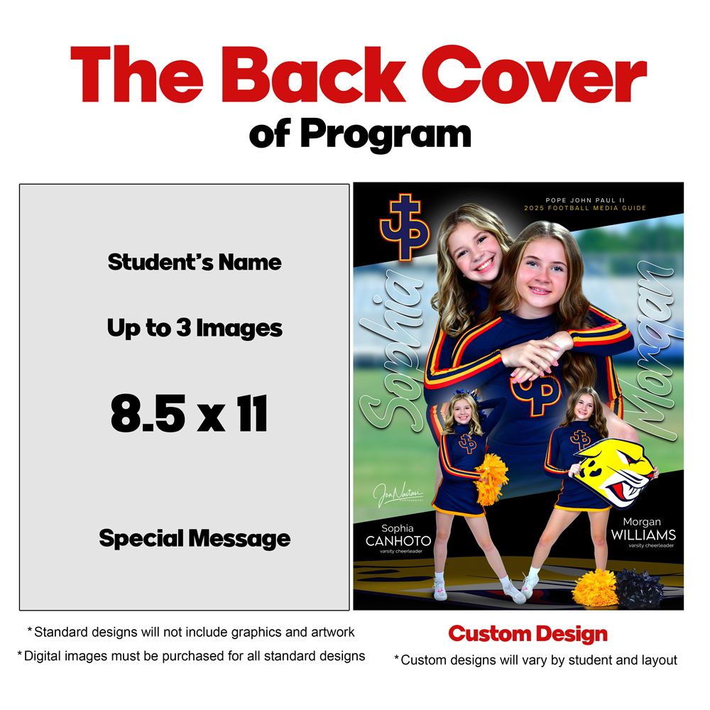Back Cover of Program