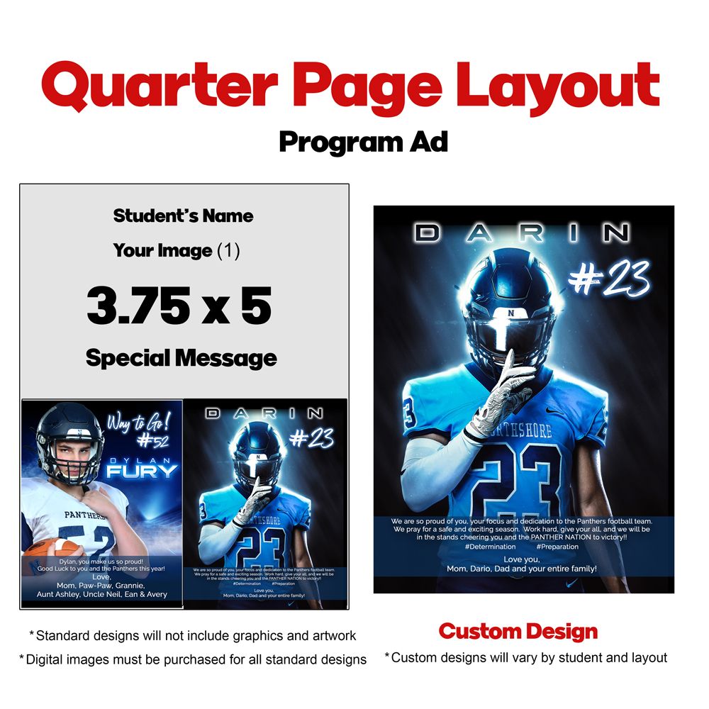 Quarter Page Layout
