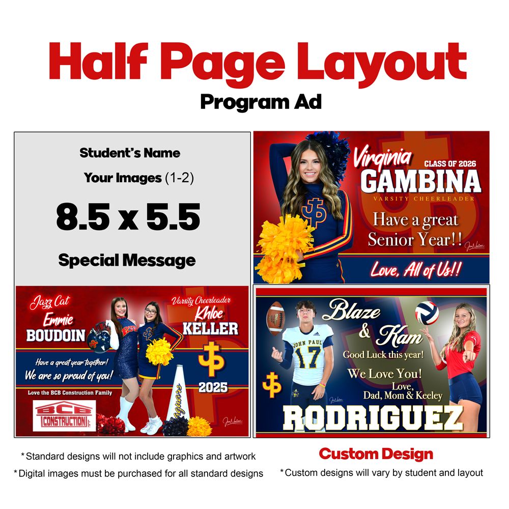Half Page Layout