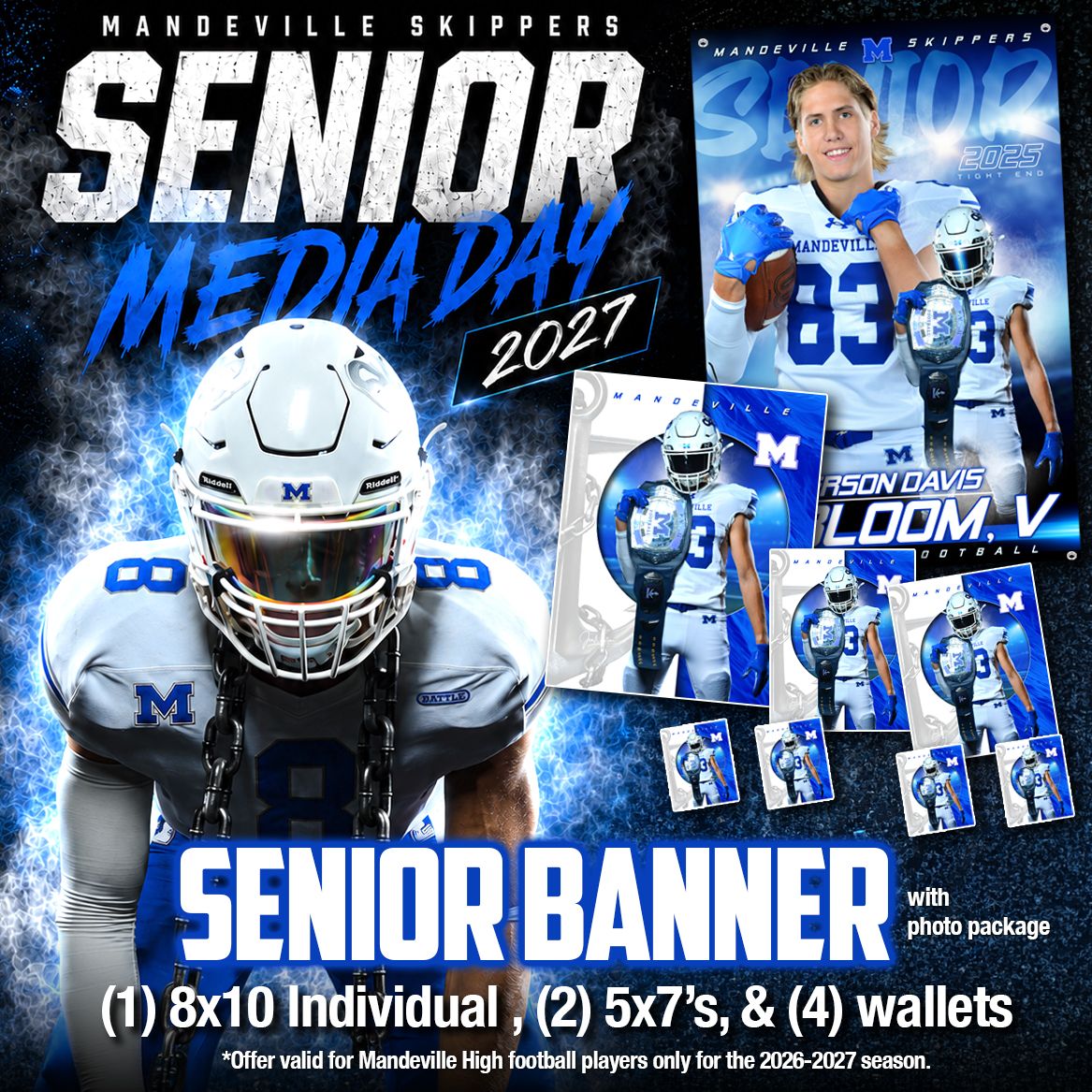 MHS Football Senior Banner