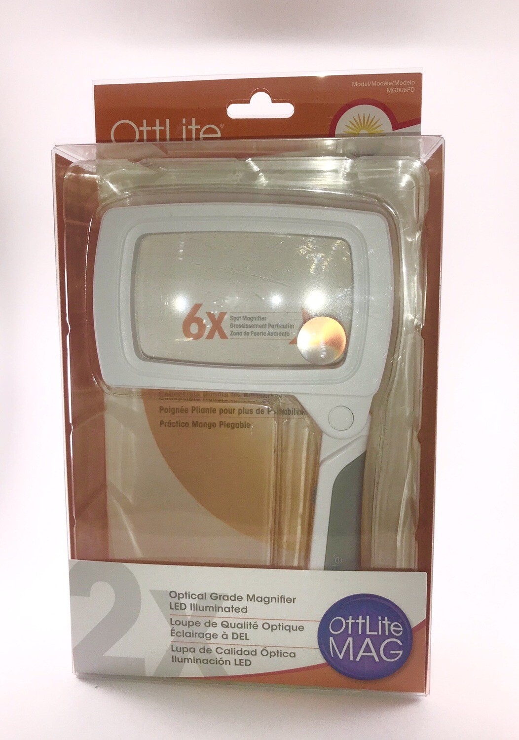 OttLite 2x Folding LED Magnifier