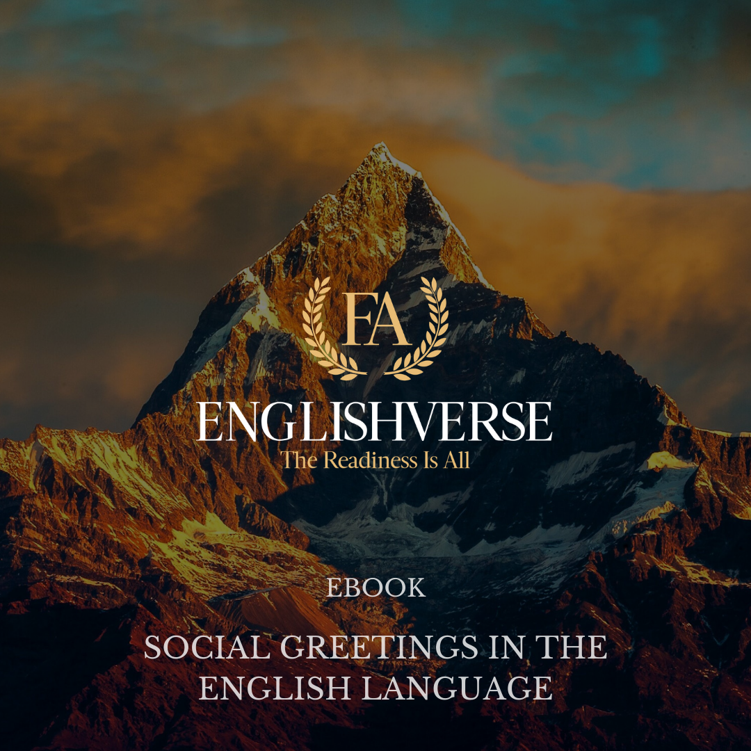 Mini Ebook: SOCIAL GREETINGS IN THE ENGLISH LANGUAGE