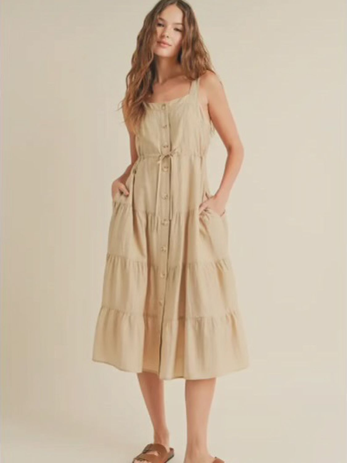 Maive Tiered Sundress