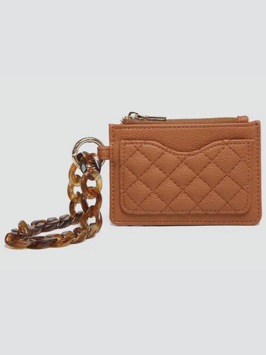 Rhodes Quilted Wallet w/Chain bangle