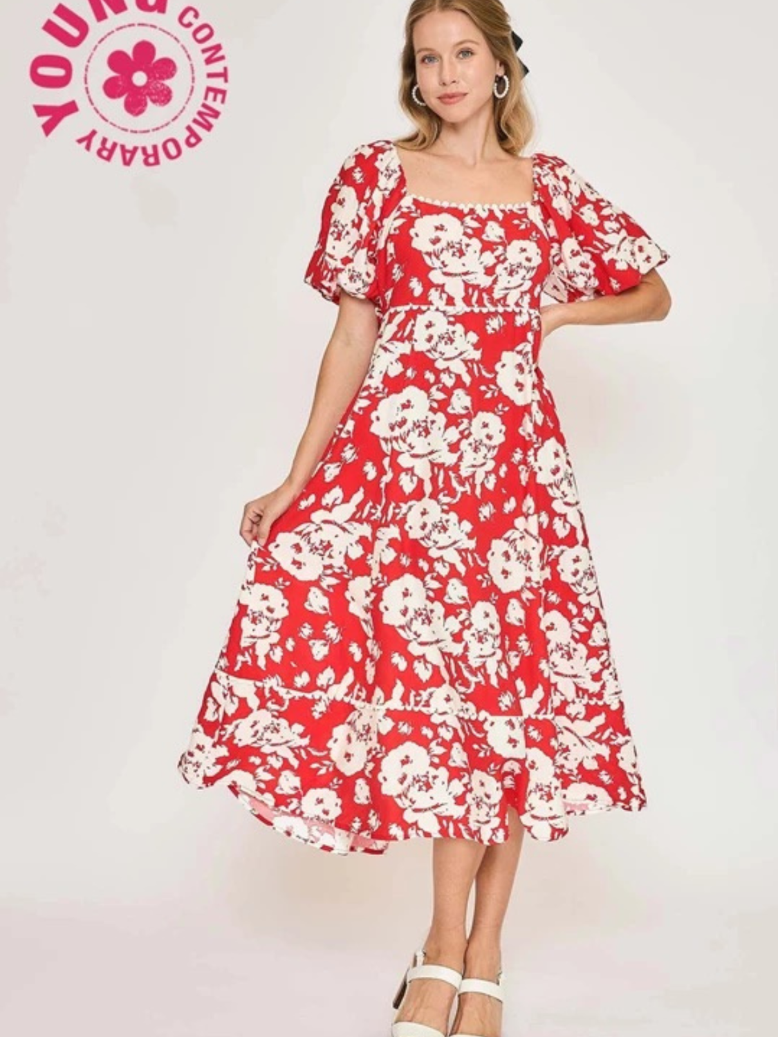 Rosa Red Dress