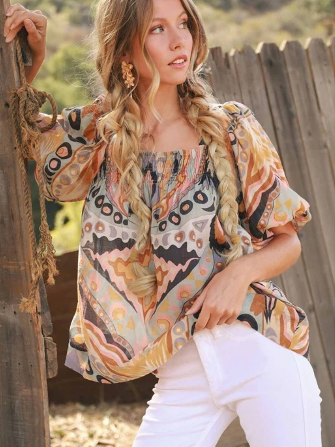 Lilah Puff Sleeve Top