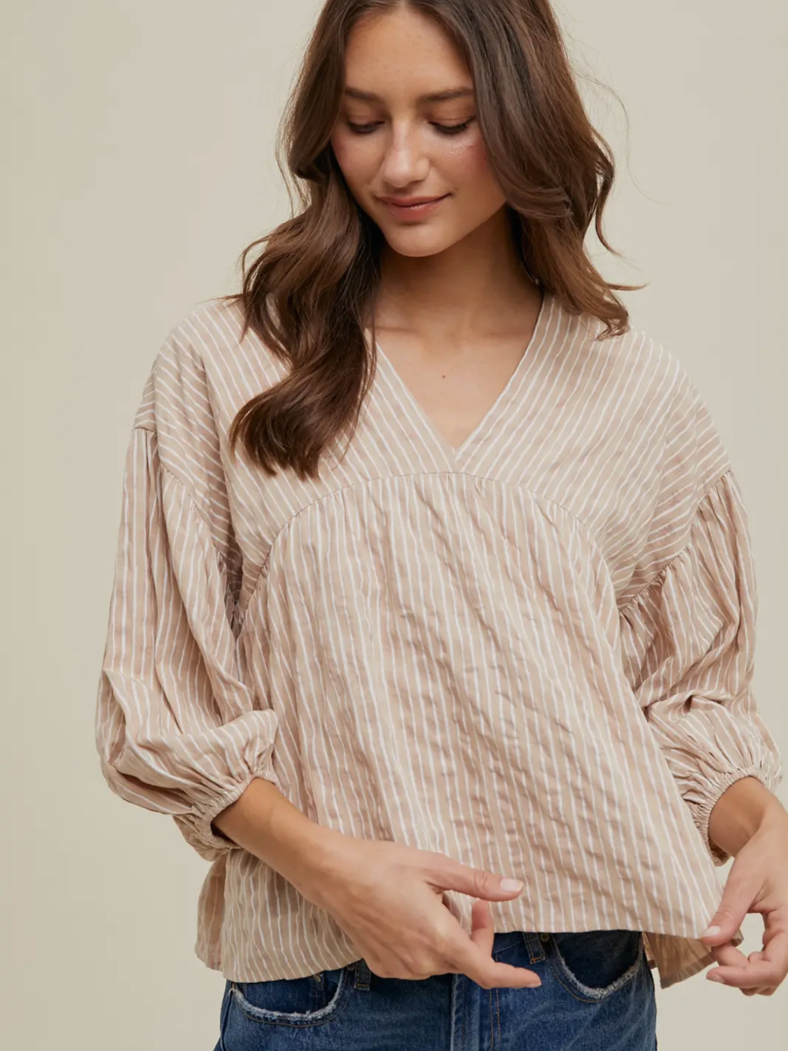 Maude  Balloon Sleeve Top