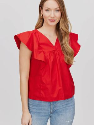 Ruby Poplin Blouse