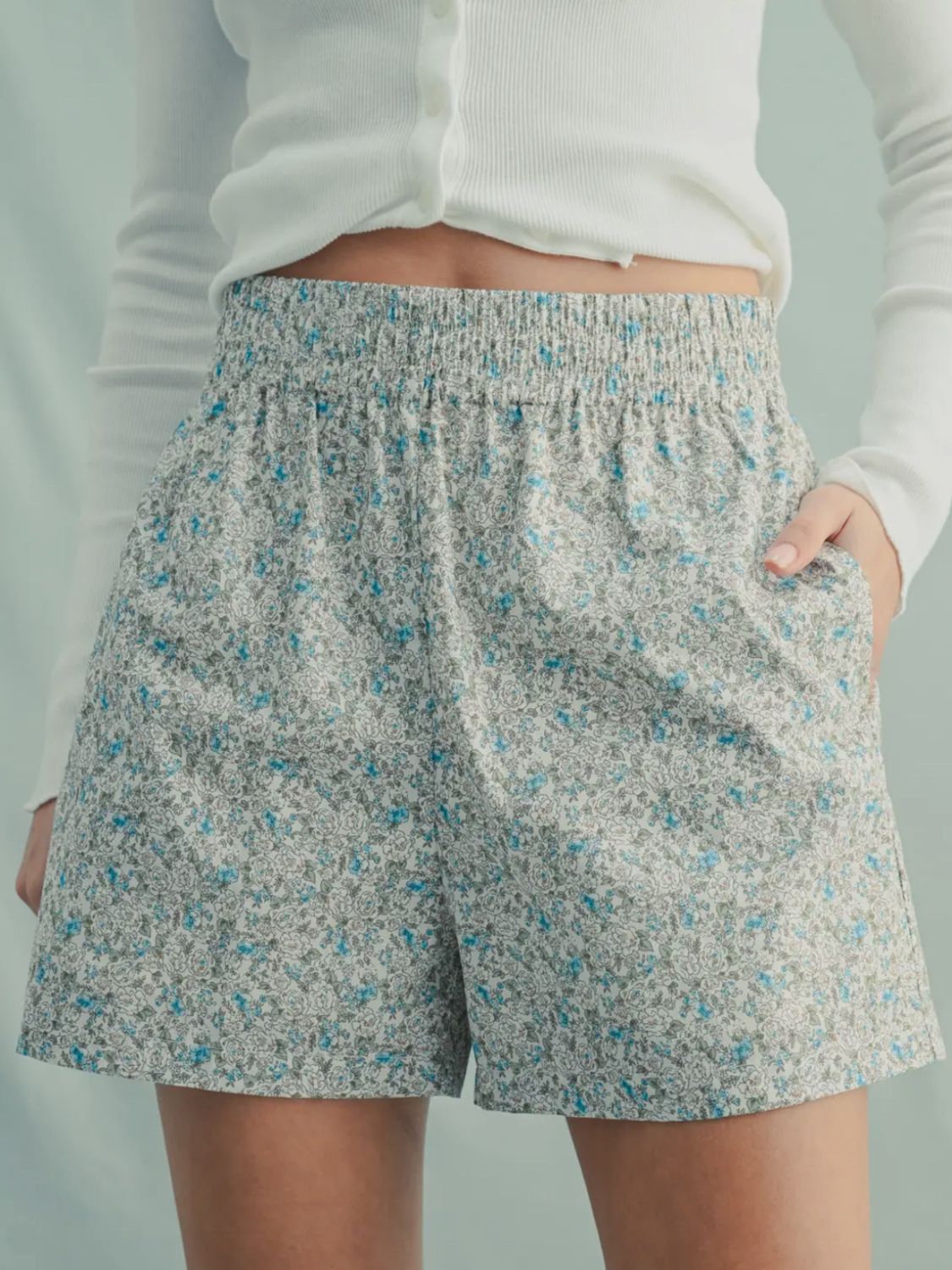 Mallory Floral Shorts