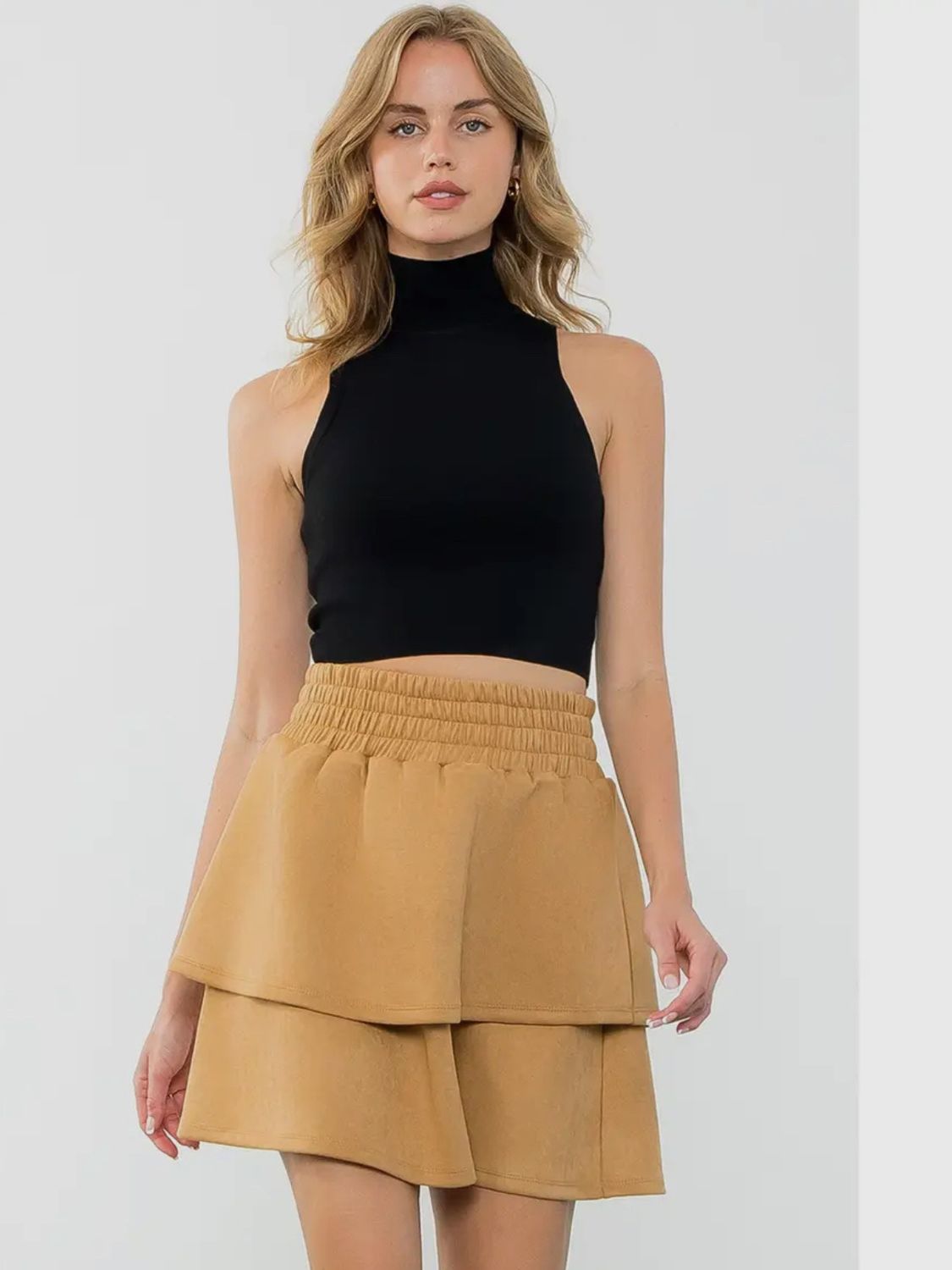 Ada Suede Skirt