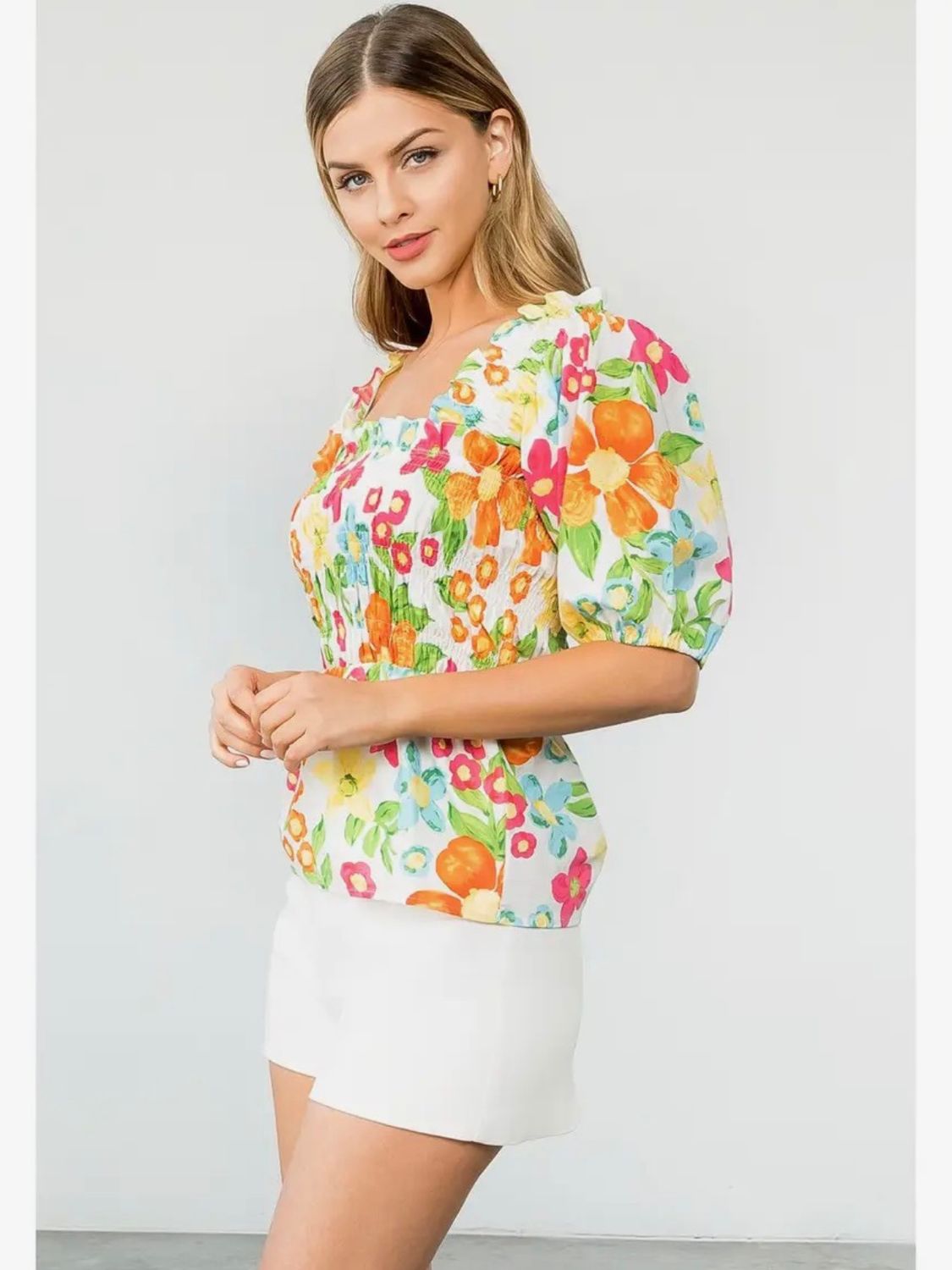 Dell Floral Top