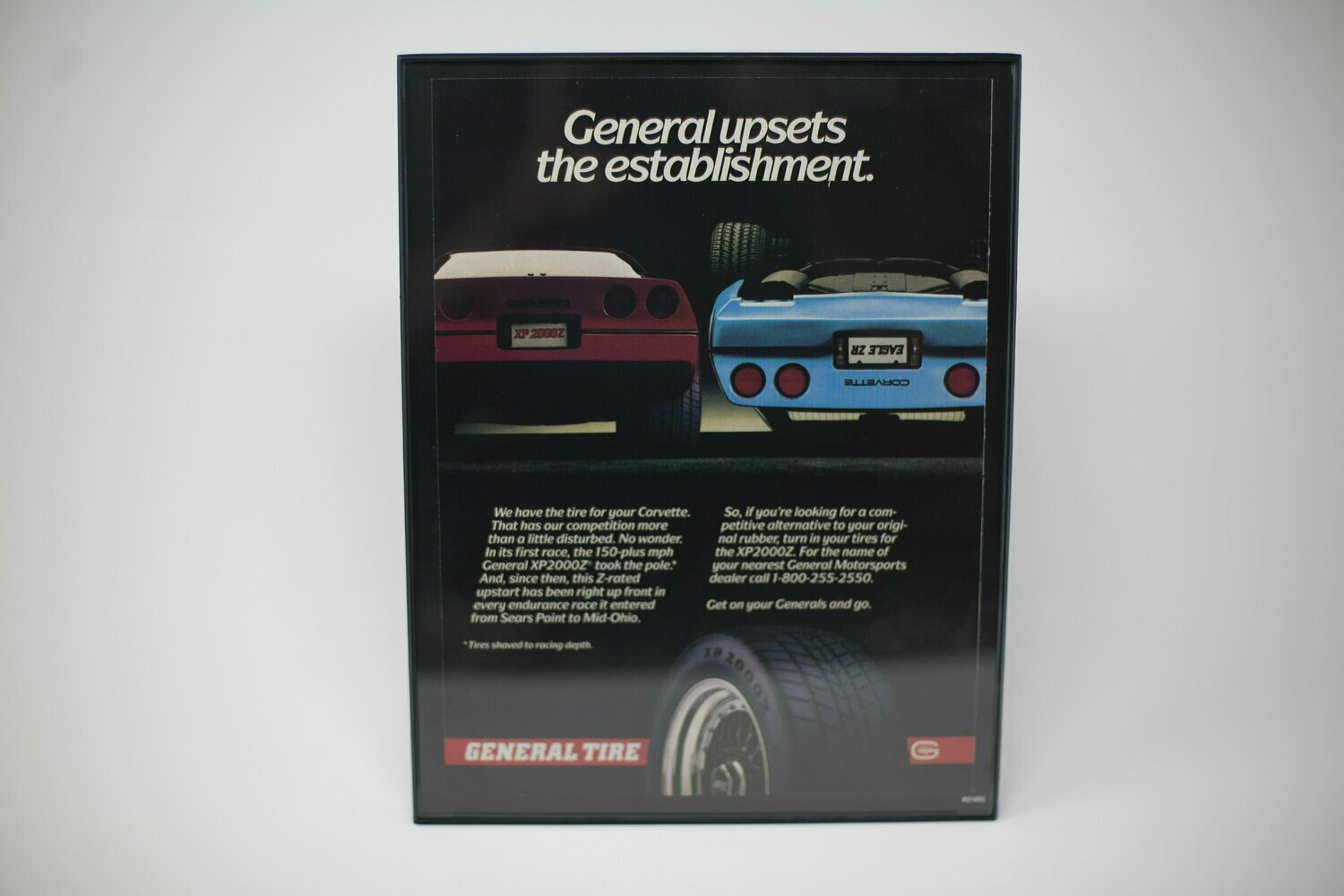 General Tire - C4 Corvette Vintage Advertisement