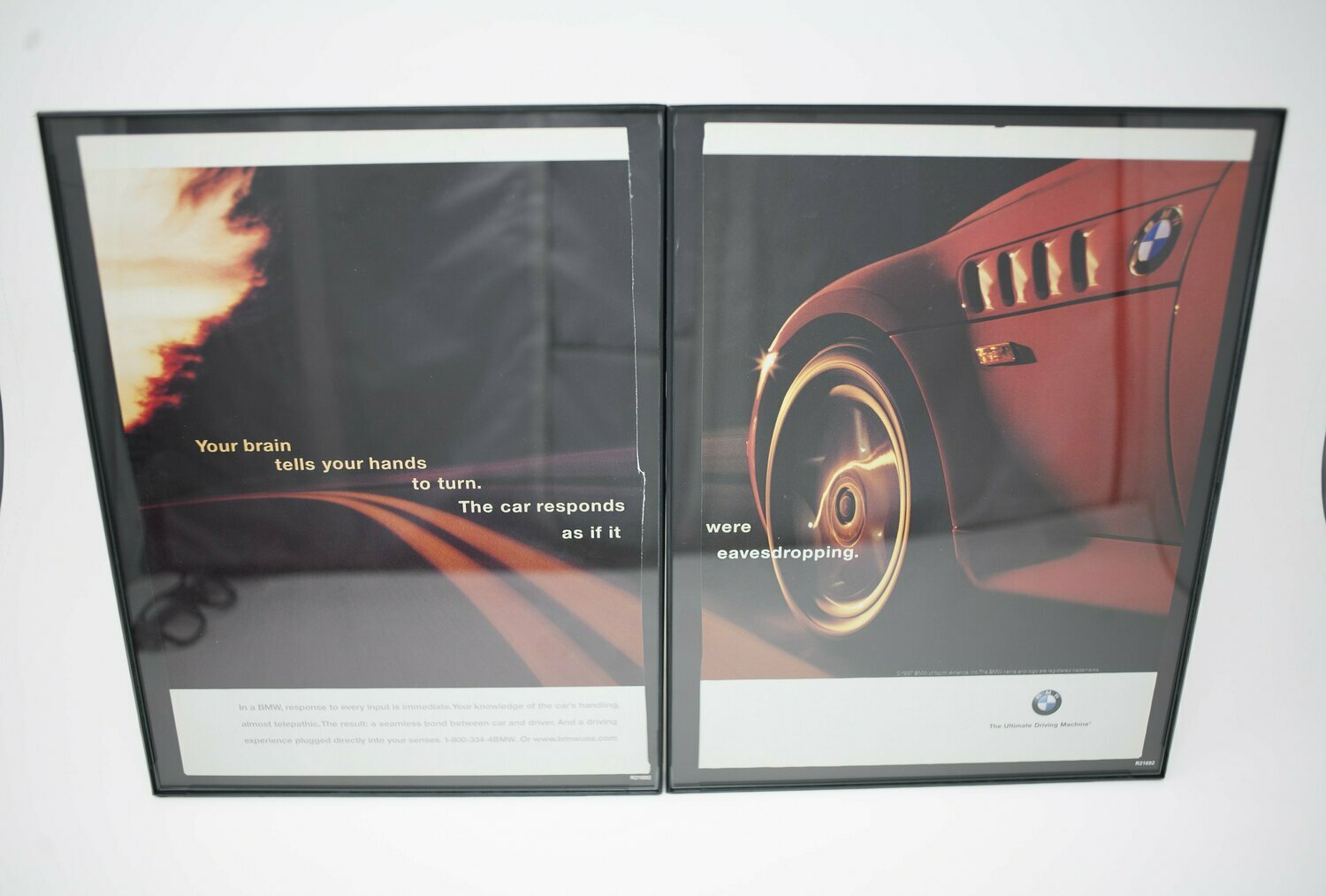 BMW Z3  Roadster - Dual Frame Advertisement