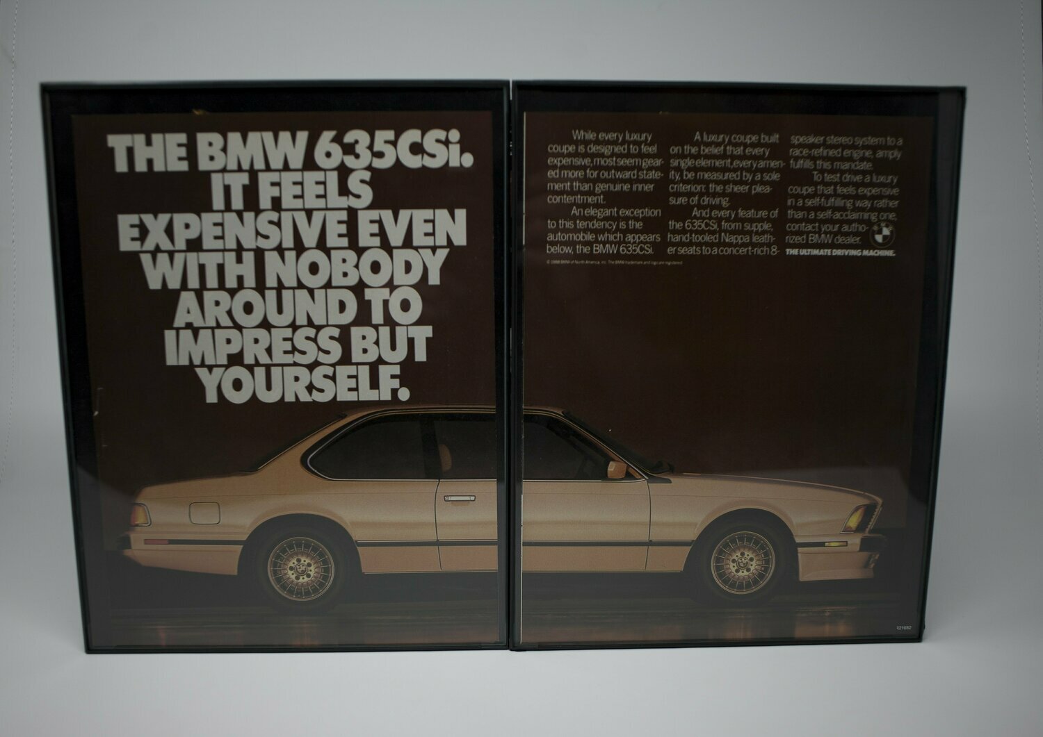BMW E24 635csi - Dual Frame