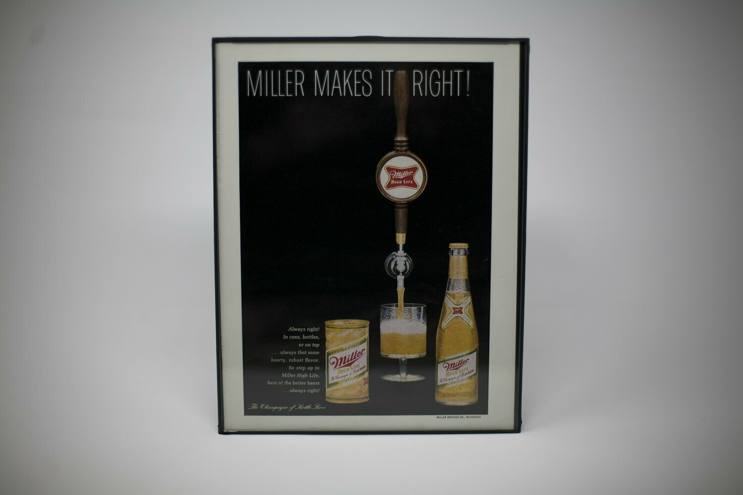 Miller High Life - Make it Right