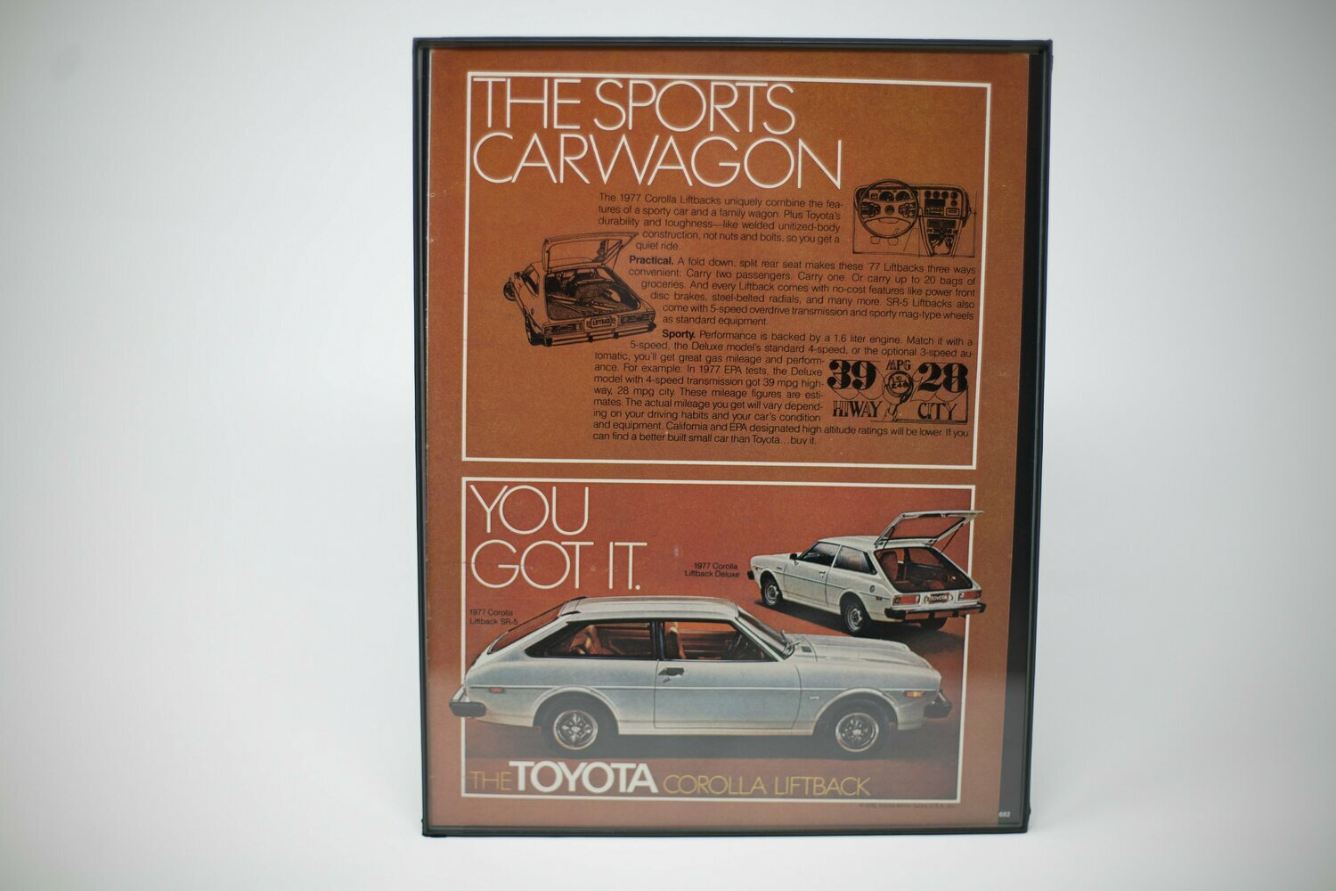 1977 Toyota Corolla Liftback