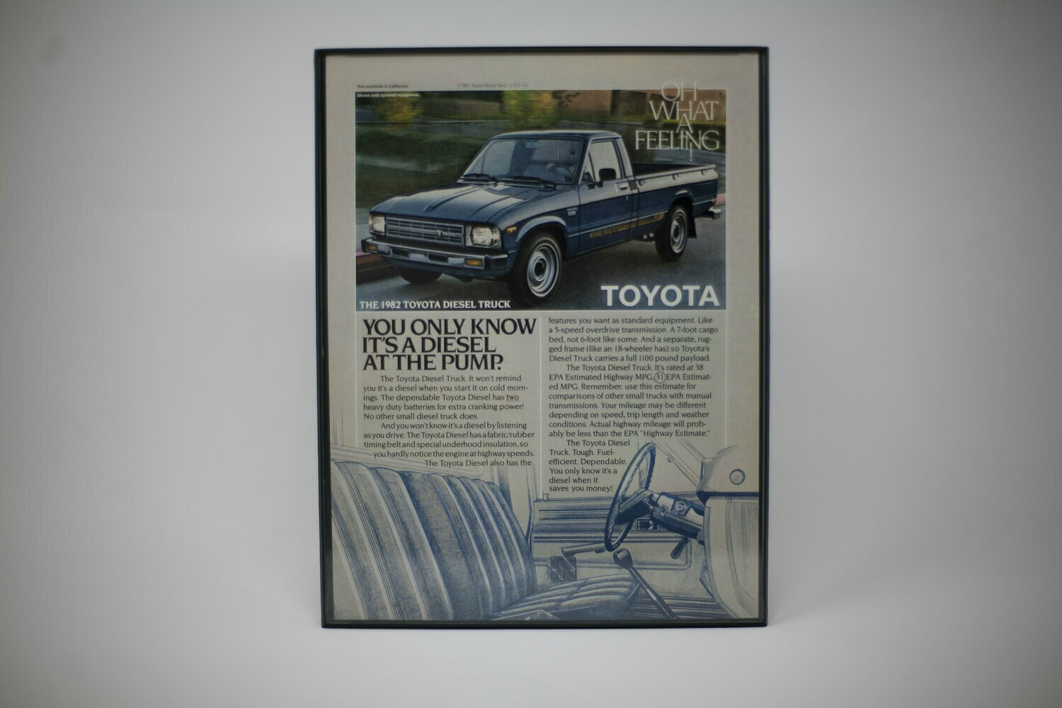 1982 Toyota Truck Diesel