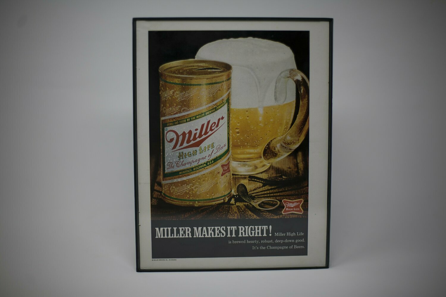 Miller High Life - Straight Side Can