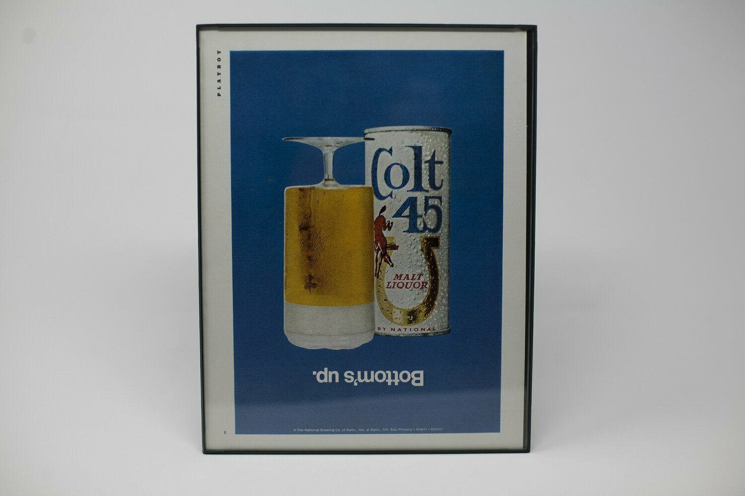 Colt 45 - "Bottoms up"